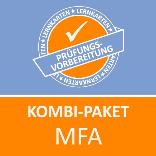 Produktbild: Kombi-Paket Medizinischer Fachangestellter MFA Lernkarten