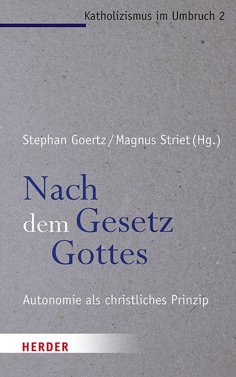 Produktbild: Nach dem Gesetz Gottes