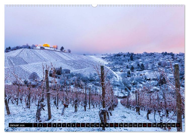 Produktbild: Ein Jahr STUTTGART (hochwertiger Premium Wandkalender 2026 DIN A2 quer), Kunstdruck in Hochglanz