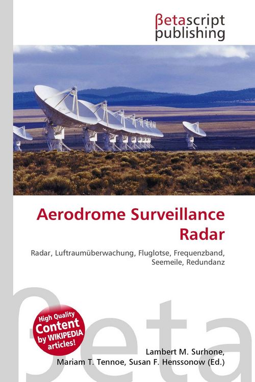 Produktbild: Aerodrome Surveillance Radar