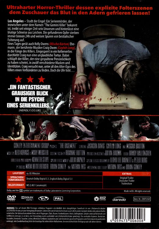 Produktbild: The Basement - Der Gemini Killer