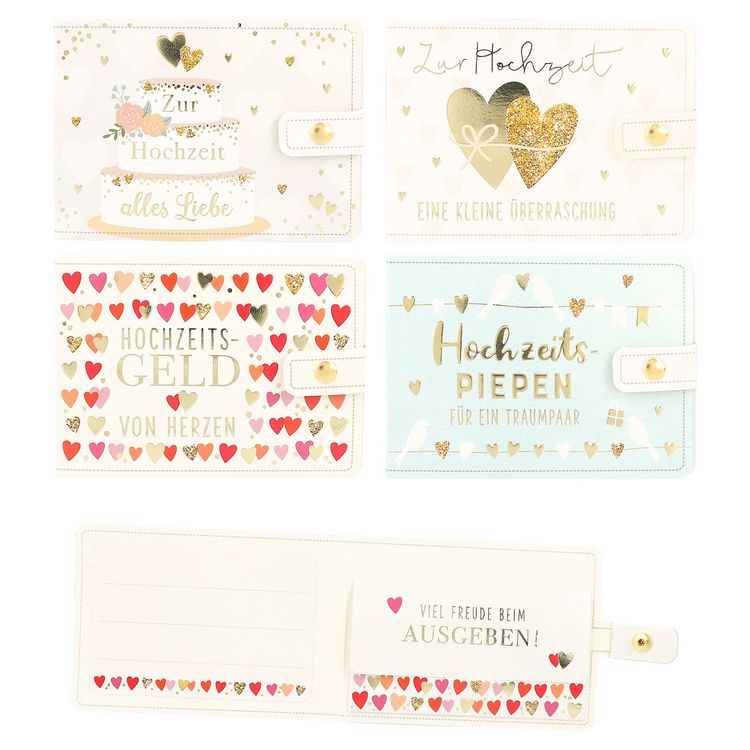 Produktbild: Hochzeit Papier Geldb&ouml;rse
