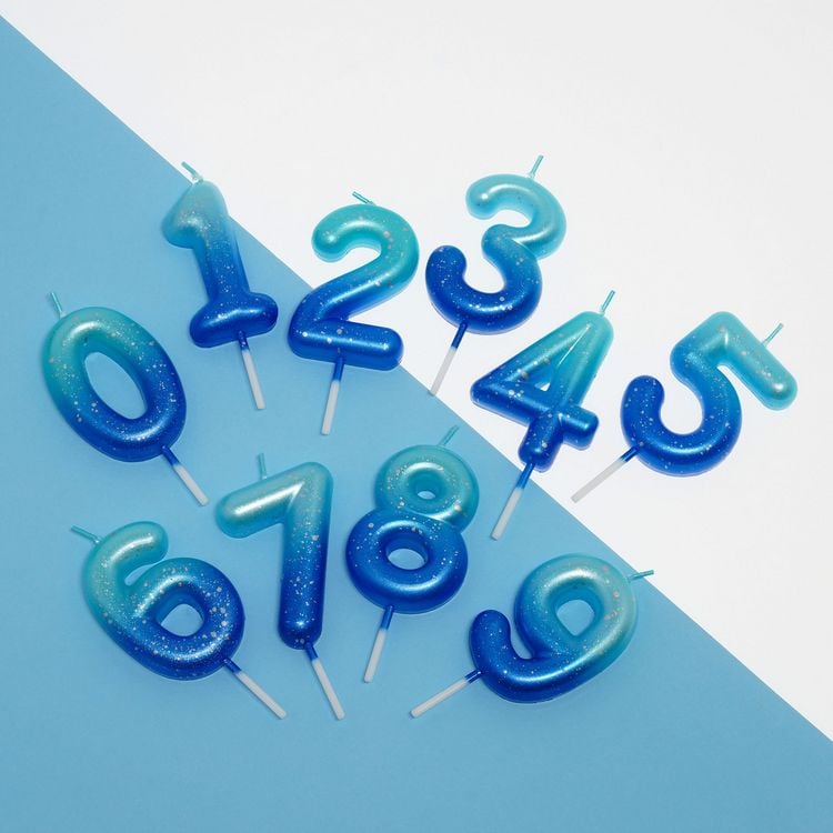 Produktbild: Legami Geburtstagskerze - Happy Birthday  - Blau - 0