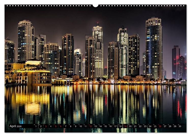 Produktbild: Dubai - City of dreams (Wandkalender 2026 DIN A2 quer), CALVENDO Monatskalender