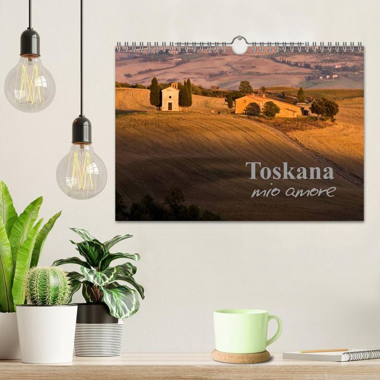 Produktbild: Toskana - mio amore (Wandkalender 2026 DIN A4 quer), CALVENDO Monatskalender