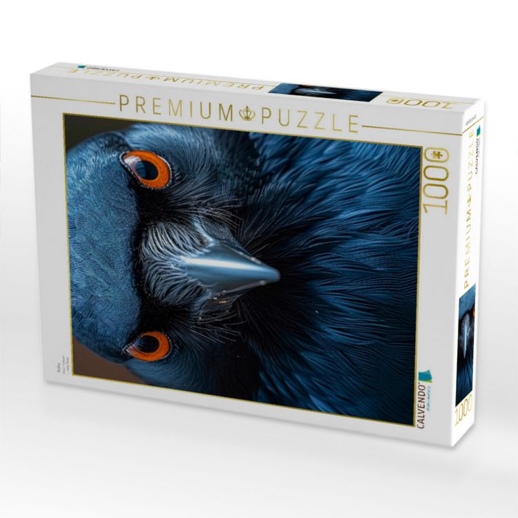 Produktbild: CALVENDO Puzzle Kr&auml;he | 1000 Teile Lege-Gr&ouml;&szlig;e 64x48cm Foto-Puzzle f&uuml;r gl&uuml;ckliche Stunden
