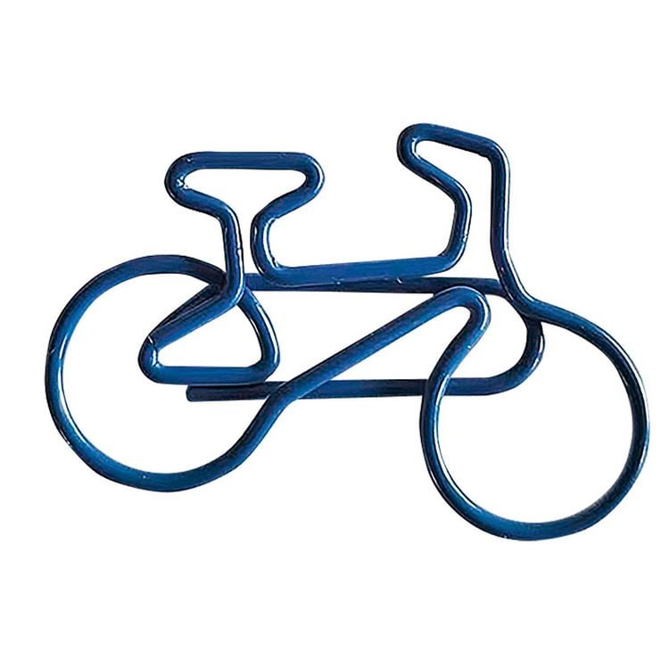 Produktbild: 4er-Set B&uuml;roklammern &raquo;Fahrradfreunde&laquo;