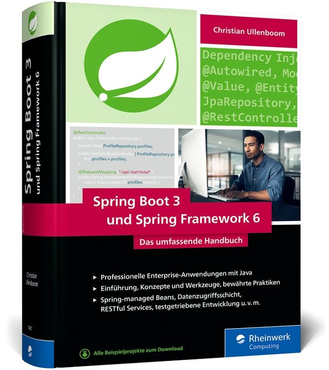 Bild vom Artikel Spring Boot 3 und Spring Framework 6 vom Autor Christian Ullenboom