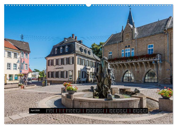 Produktbild: Felkebad Bad Sobernheim (Wandkalender 2026 DIN A2 quer), CALVENDO Monatskalender