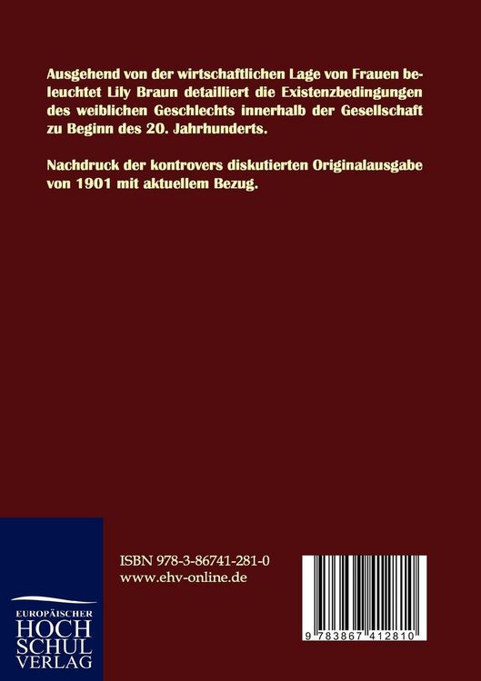 Produktbild: Die Frauenfrage