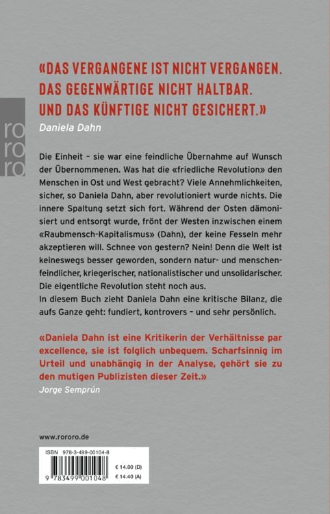 Produktbild: Der Schnee von gestern ist die Sintflut von heute
