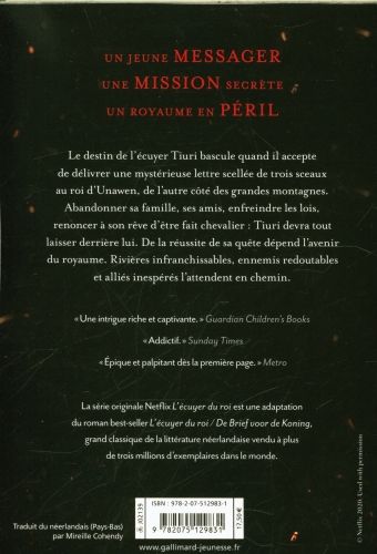 Produktbild: L'&eacute;cuyer du roi. Tome 1