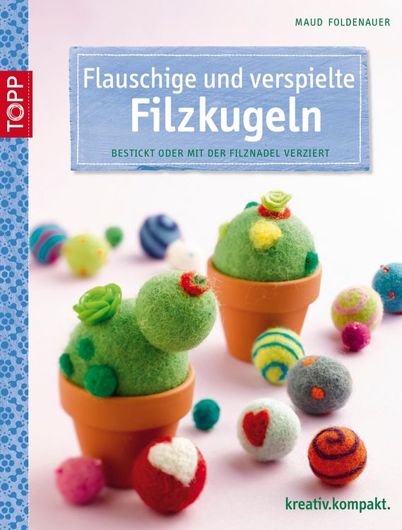 Produktbild: Flauschige und verspielte Filzkugeln