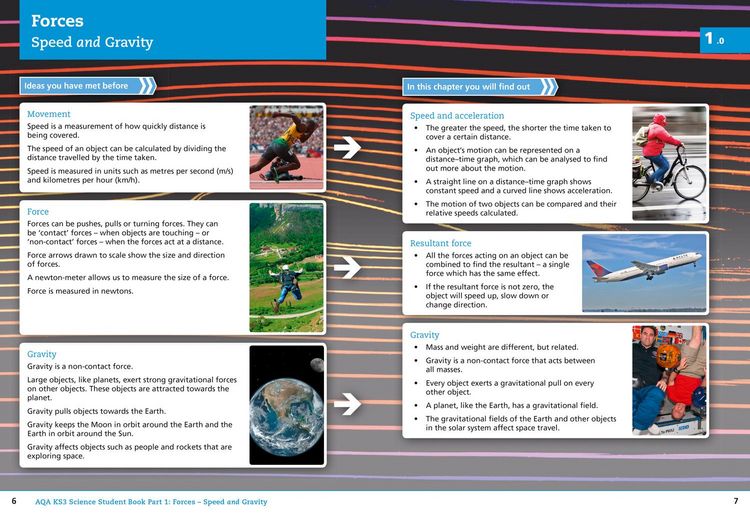 Produktbild: AQA KS3 Science Student Book Part 1