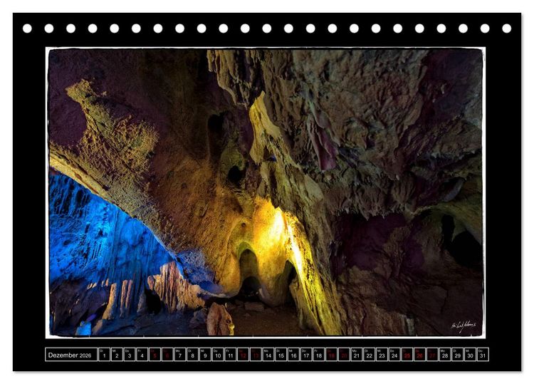 Produktbild: Tropfstein Dechenh&ouml;hle (Tischkalender 2026 DIN A5 quer), CALVENDO Monatskalender