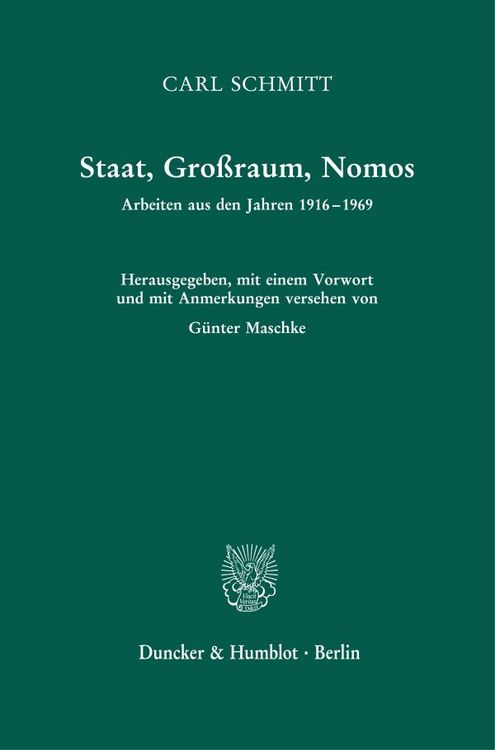 Produktbild: Staat, Gro&szlig;raum, Nomos.