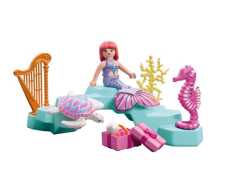 Produktbild: PLAYMOBIL 72107 Meerjungfrau mit Geschenk