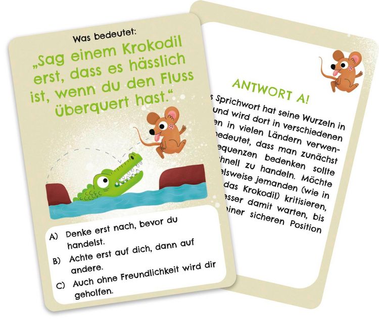 Produktbild: Mein tierisches Sprichw&ouml;rter-Quiz