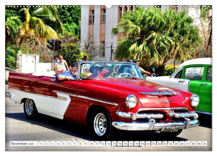 Produktbild: DODGE '55 (hochwertiger Premium Wandkalender 2026 DIN A2 quer), Kunstdruck in Hochglanz