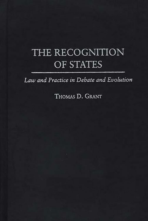 Produktbild: The Recognition of States