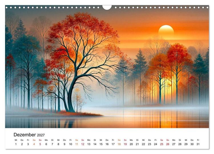 Produktbild: Zeitreise Natur (Wandkalender 2027 DIN A3 quer), CALVENDO Monatskalender
