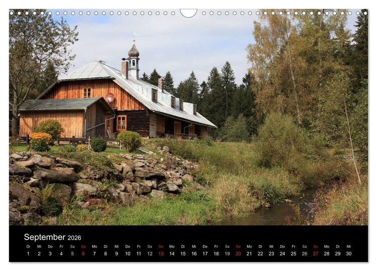 Produktbild: Bayerischer Wald (Wandkalender 2026 DIN A3 quer), CALVENDO Monatskalender