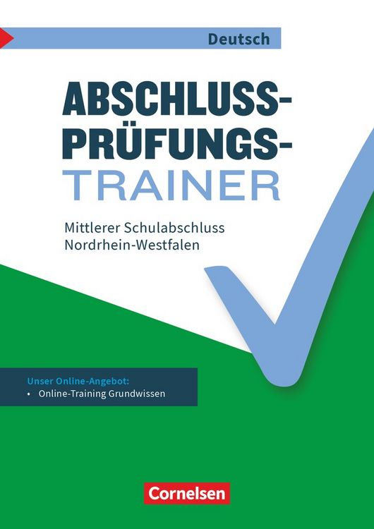 Produktbild: Abschlusspr&uuml;fungstrainer Deutsch - Nordrhein-Westfalen - 10. Schuljahr