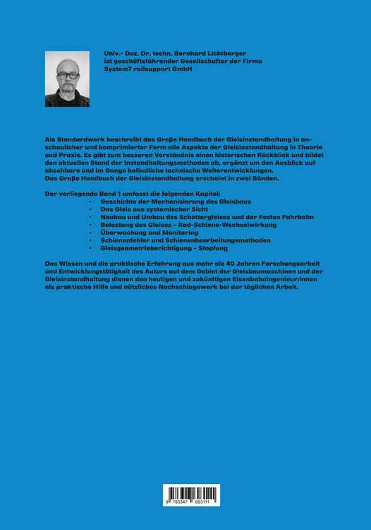 Produktbild: Das gro&szlig;e Handbuch der Gleisinstandhaltung