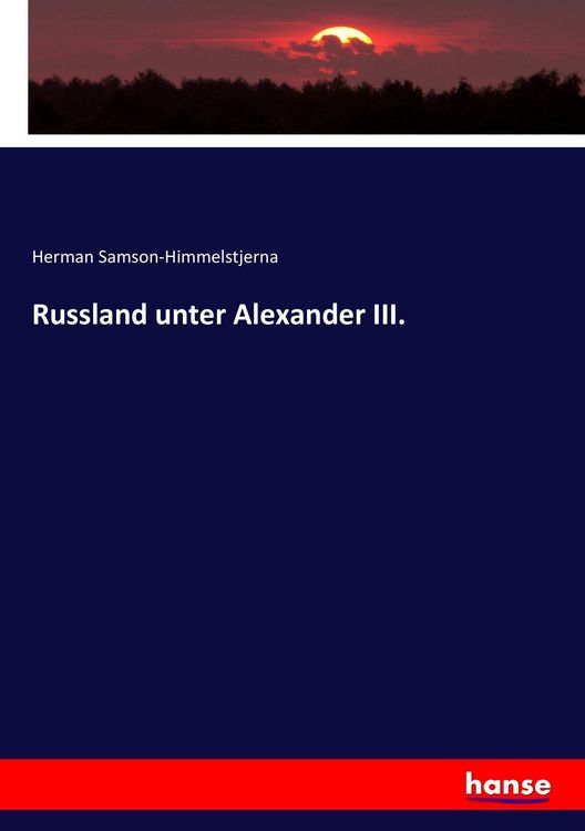 Produktbild: Russland unter Alexander III.
