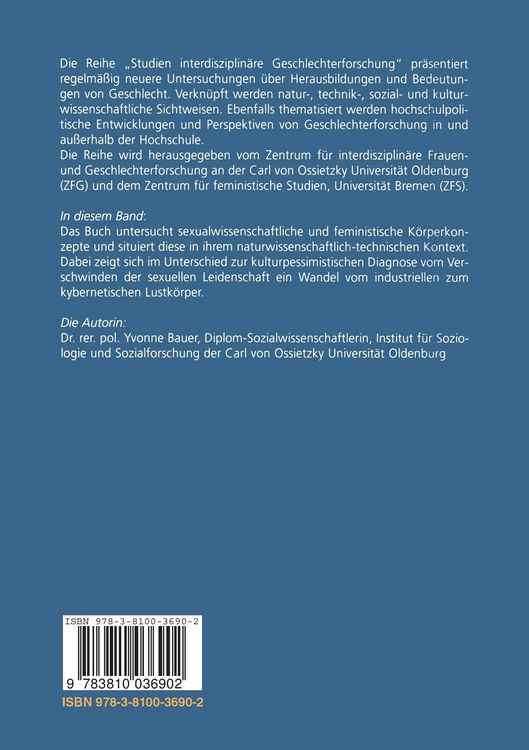 Produktbild: Sexualit&auml;t &mdash; K&ouml;rper &mdash; Geschlecht
