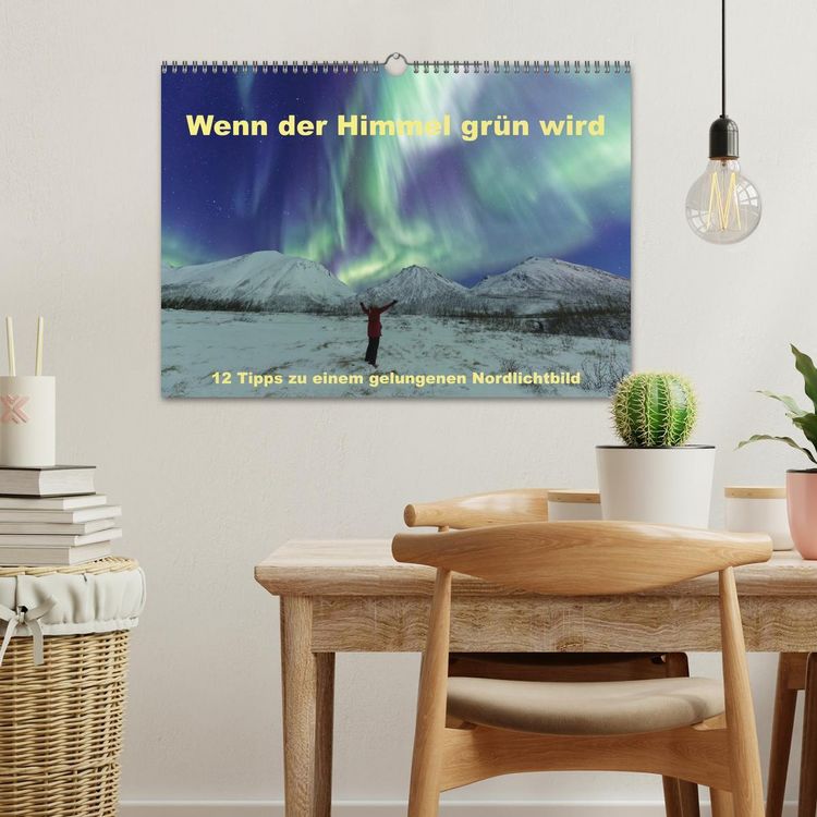 Produktbild: Wenn der Himmel gr&uuml;n wird (Wandkalender 2026 DIN A3 quer), CALVENDO Monatskalender