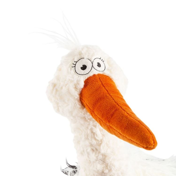 Produktbild: Sigikid 43401 - Kuscheltier Storch Happy Betty, Kikeriki, 52 cm