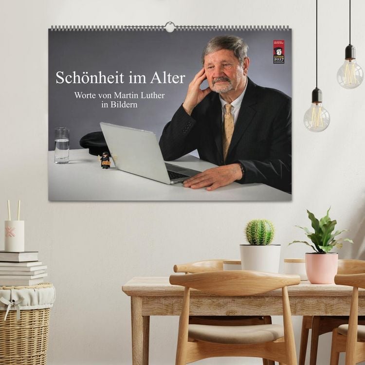 Produktbild: Sch&ouml;nheit im Alter - Worte von Martin Luther in Bildern (Wandkalender 2026 DIN A2 quer), CALVENDO Monatskalender