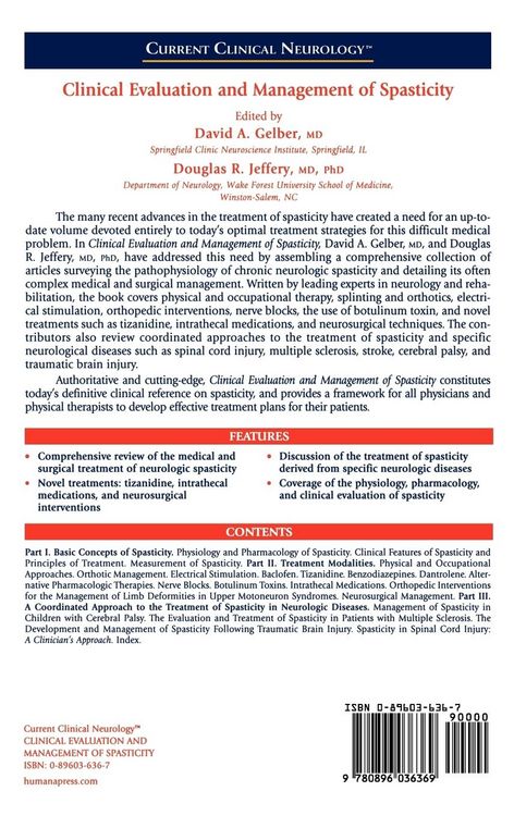Produktbild: Clinical Evaluation and Management of Spasticity