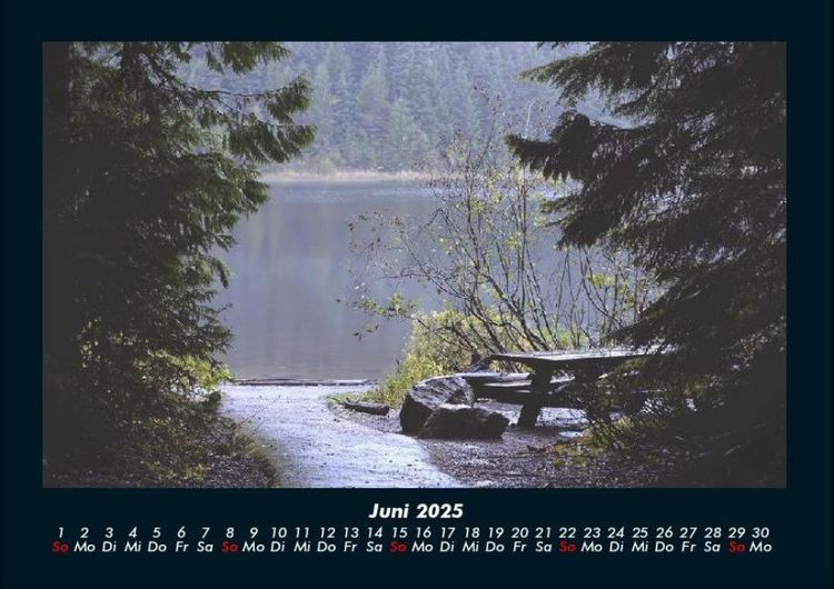 Produktbild: Seeblick 2025 Fotokalender DIN A4