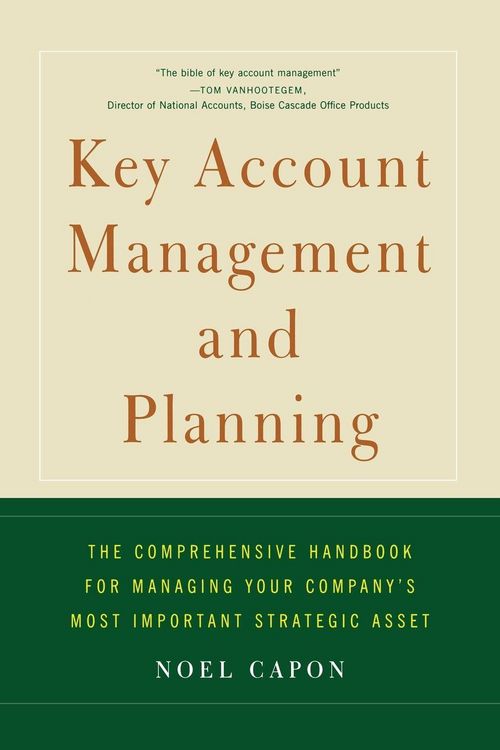 Produktbild: Key Account Management and Planning