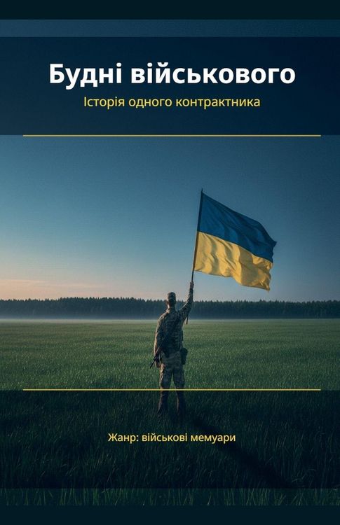 Produktbild: Будні військового - Історія одного контраl
