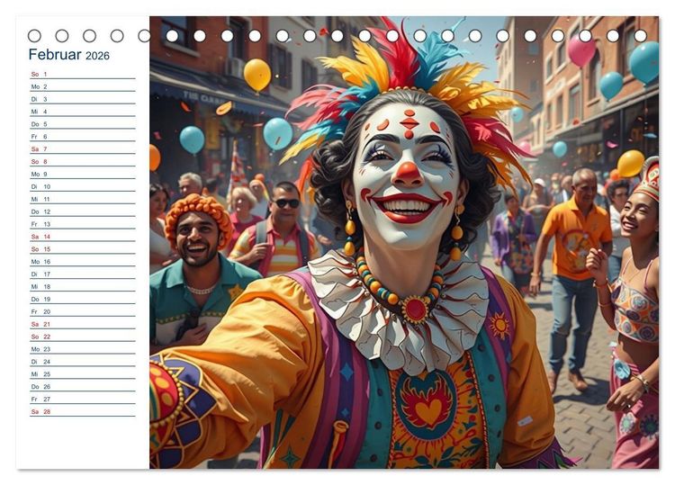 Produktbild: Boarisch durchs Jahr - Feste Br&auml;uche und Lebenslust (Tischkalender 2026 DIN A5 quer), CALVENDO Monatskalender