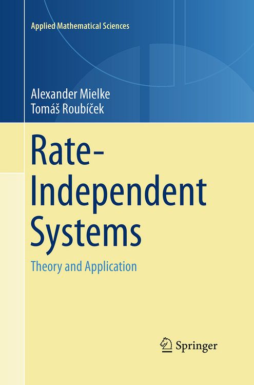 Produktbild: Rate-Independent Systems