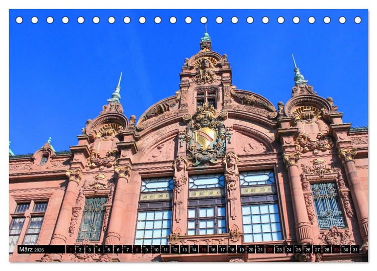 Produktbild: Historisches Heidelberg (Tischkalender 2026 DIN A5 quer), CALVENDO Monatskalender