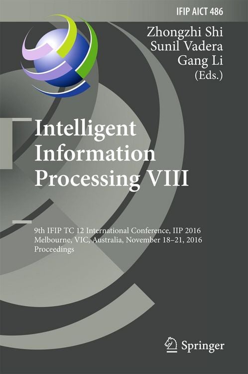 Produktbild: Intelligent Information Processing VIII