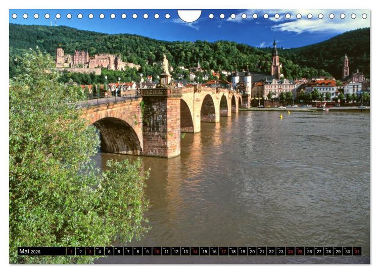 Produktbild: MEIN DEUTSCHLAND (Wandkalender 2026 DIN A4 quer), CALVENDO Monatskalender