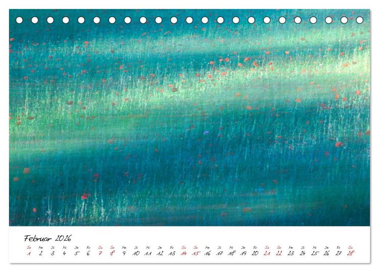 Produktbild: Mohnwiesen (Tischkalender 2026 DIN A5 quer), CALVENDO Monatskalender