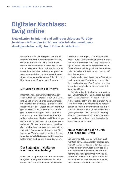 Produktbild: Das Nachlass-Set