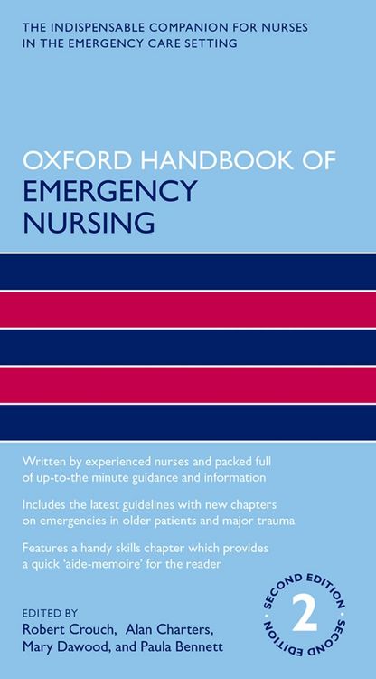 Produktbild: Oxford Handbook of Emergency Nursing