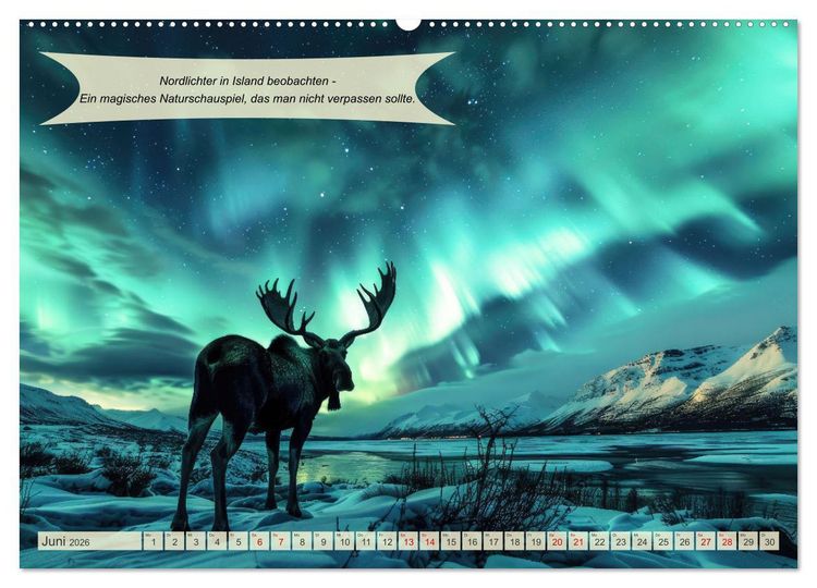 Produktbild: Abenteuerideen f&uuml;r Adrenalin Junkies (Wandkalender 2026 DIN A2 quer), CALVENDO Monatskalender