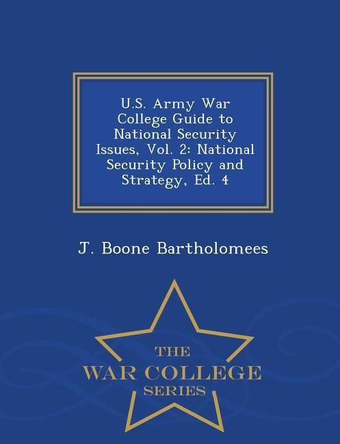 Produktbild: U.S. Army War College Guide to National Security Issues, Vol. 2