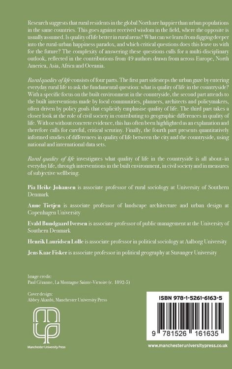Produktbild: Rural quality of life