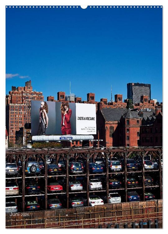 Produktbild: New York - the WOW-city (Wandkalender 2026 DIN A2 hoch), CALVENDO Monatskalender