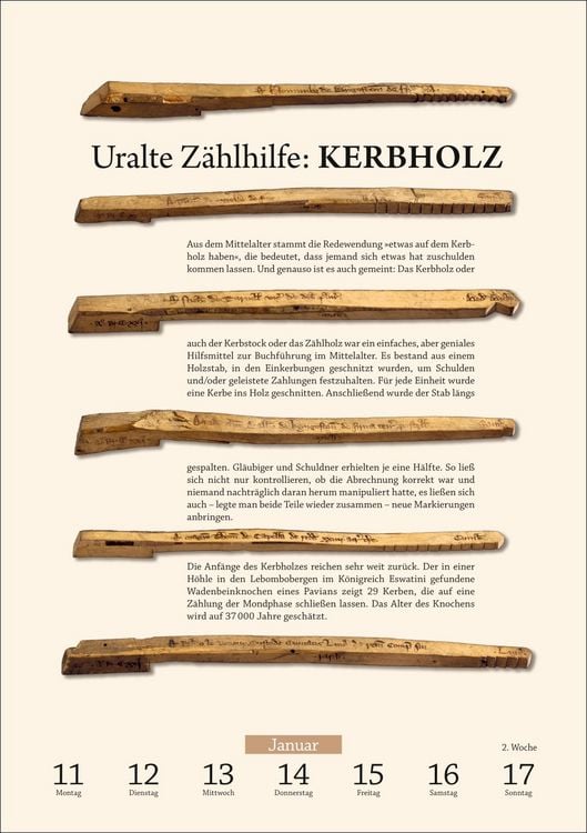 Produktbild: SPIEGEL GESCHICHTE Geistesblitze Wochen-Kulturkalender 2027 - Die gr&ouml;&szlig;ten Erfindungen und Entdeckungen der Menschheit